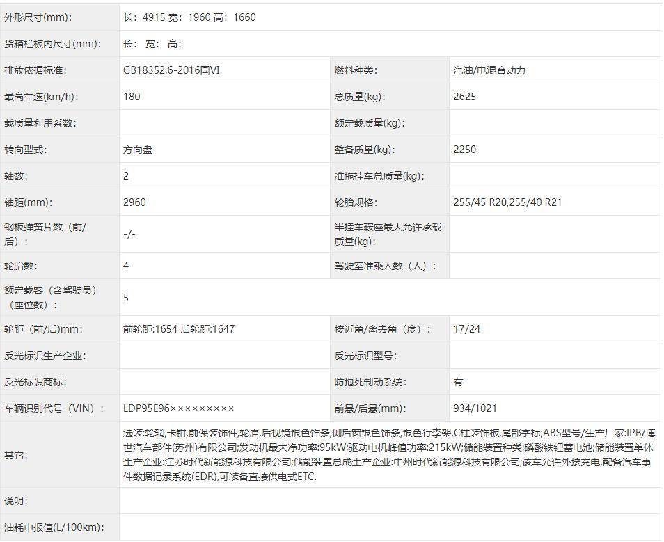全新岚图FREE申报信息曝光 将于上海车展正式首秀