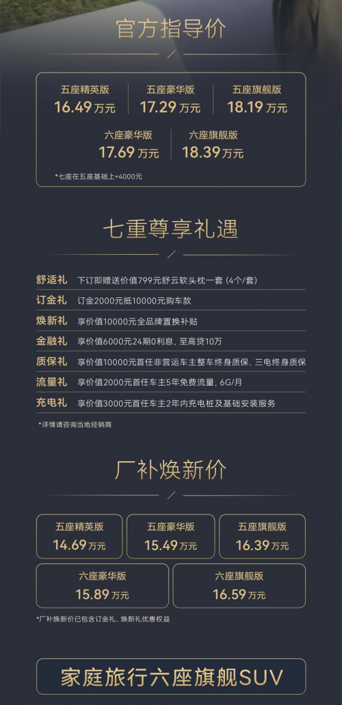 新款捷途山海L9配备10点按摩系统，打造全车豪华平权座舱