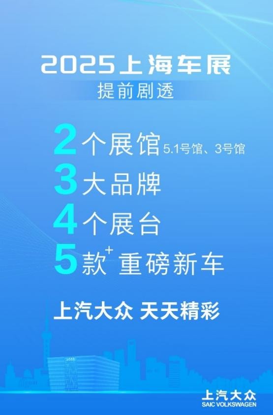 车展抢先看！上汽大众展台的四大看点
