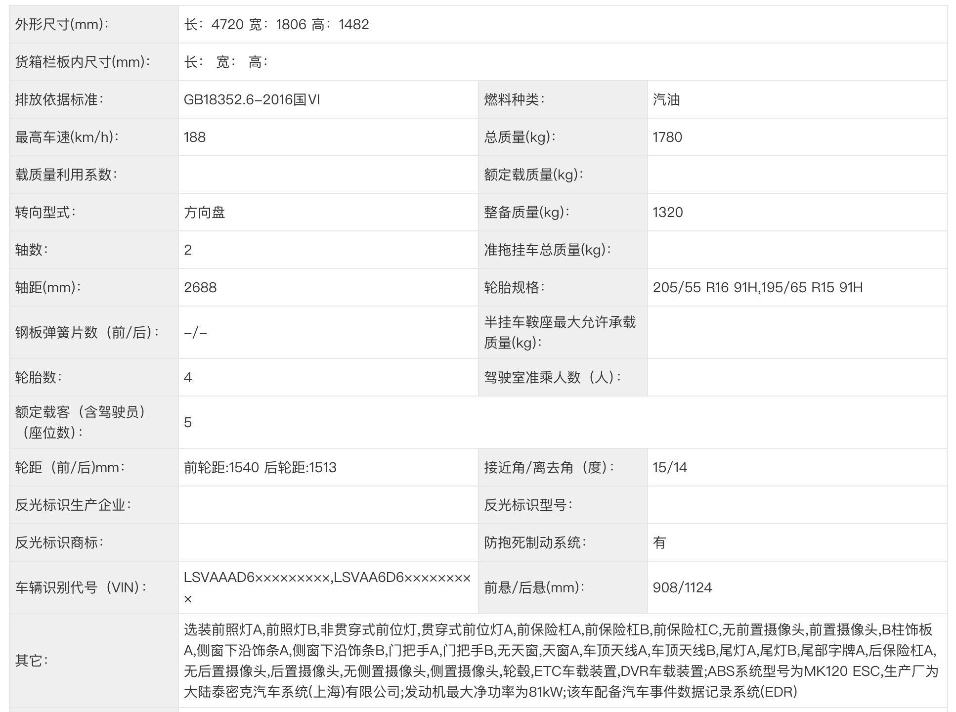上汽大众朗逸Pro登录工信部：燃油A级家轿不服输