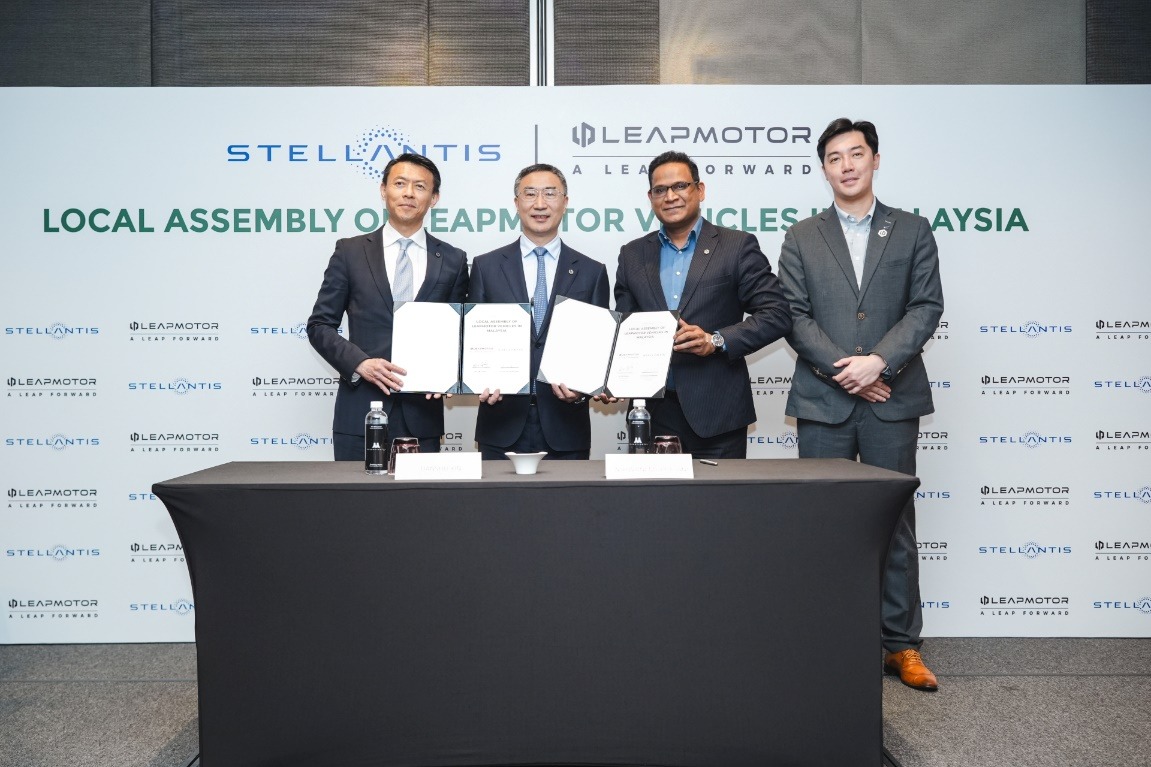 Stellantis集团与零跑汽车即将启动马来西亚本地化组装项目
