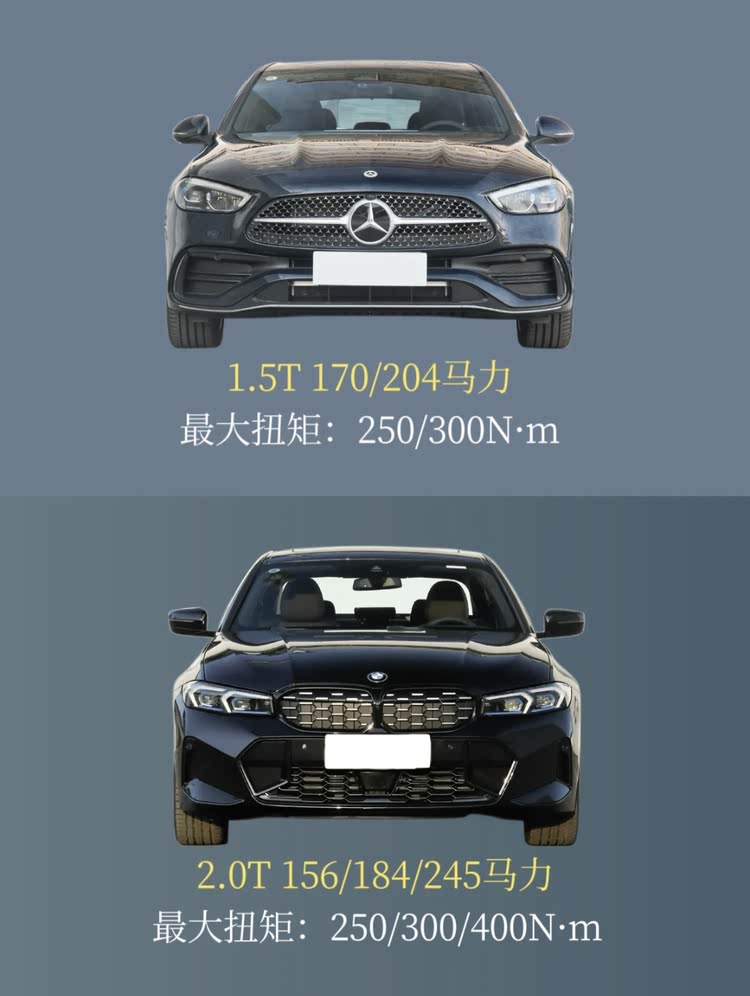 奔驰C260L VS宝马325Li，她时代下的bba之争
