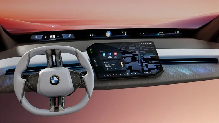 三大首创技术亮相 BMW新世代智舱“巨幕”展台首“秀”上海车展