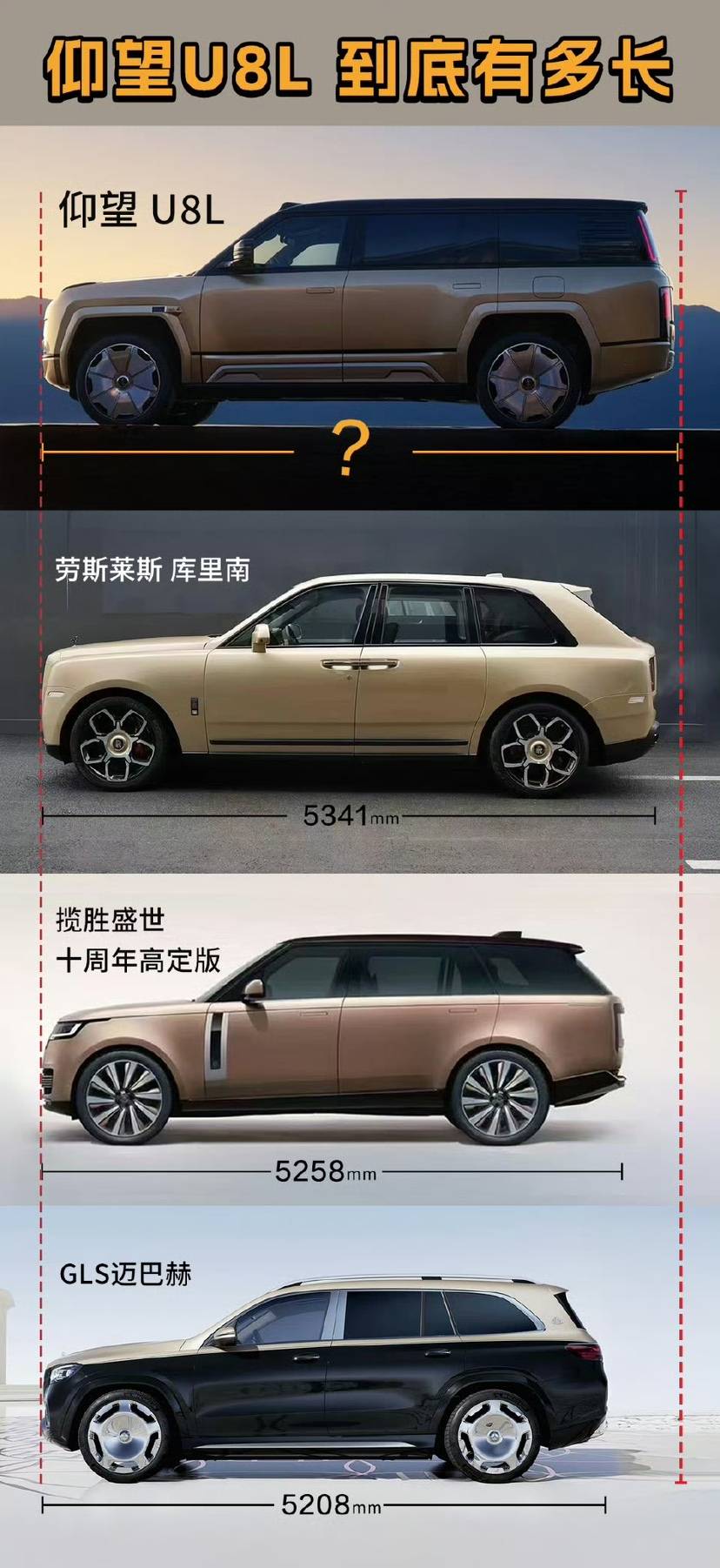 加长版仰望U8L气场拉满，网友：这车太“鼎”了