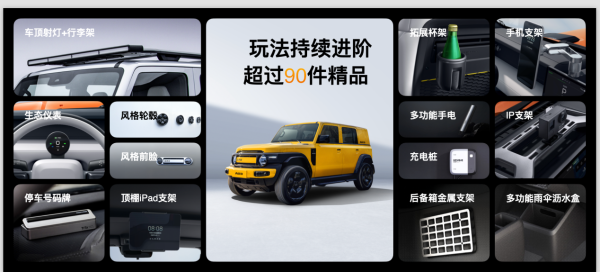 传承经典创造经典 iCAR汽车发布全场景改装生态