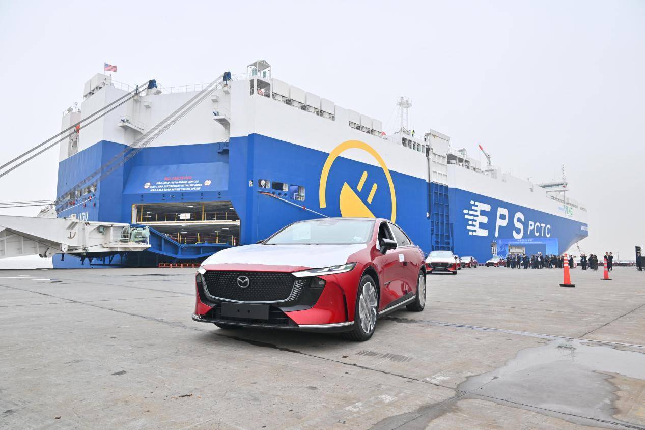 长安马自达全球车型MAZDA 6e启航欧洲，全球化战略迈入新里程