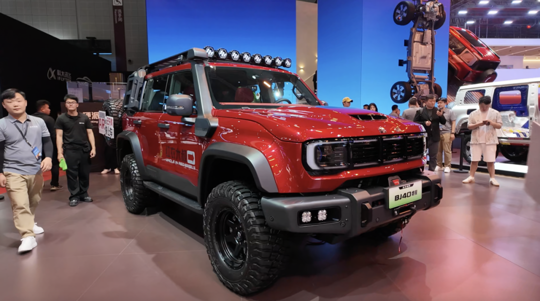 BJ40增程赤兔版上海车展发布，硬派SUV“六边形战士”如何炼成？