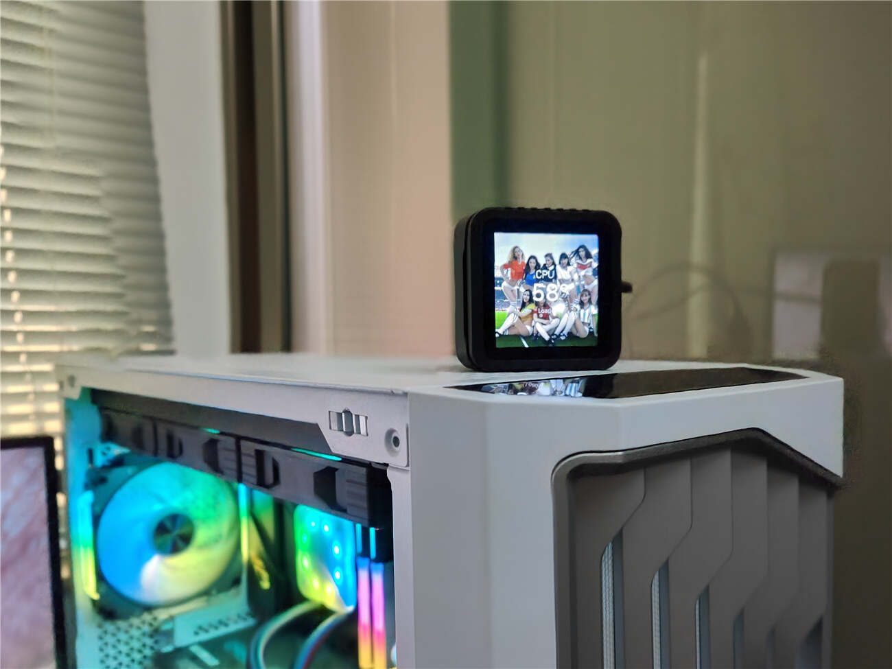 分体磁吸屏显，强悍散热——zalman思民阿尔法2 DS 360水冷！