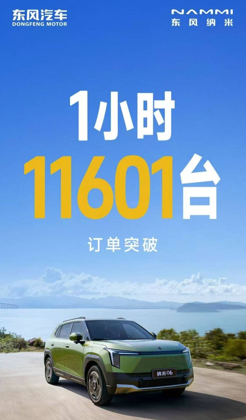 “国家队”出牌，东风纳米06预售8.99万起，剑指比亚迪元UP