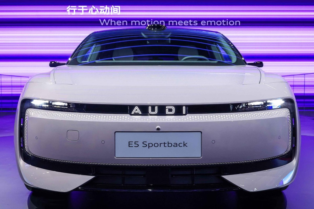 奥迪E5 Sportback上海车展首秀BBA里玩电动，还得看奥迪的"老底子"！