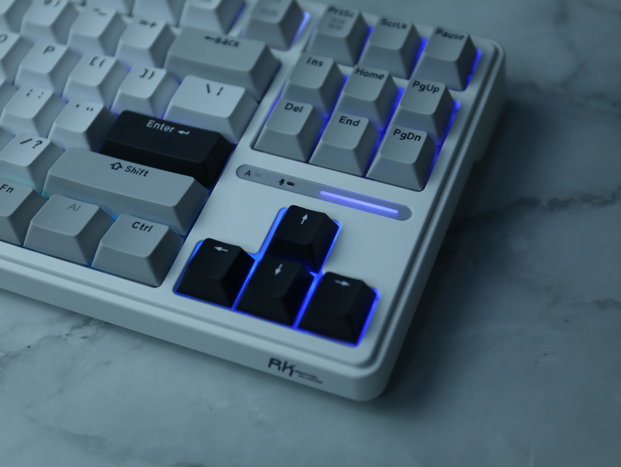 RK87PRO AI 四模机械键盘：会思考的键盘，打工人的职场开挂神器