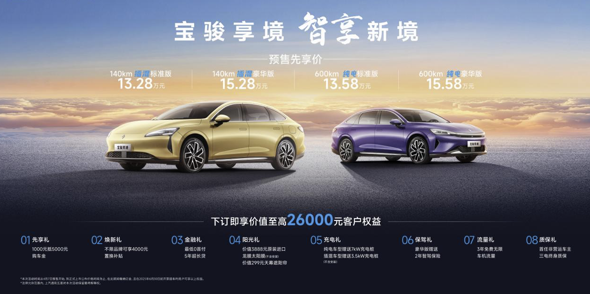 C级车压到13万元级，宝骏又开始“蛮不讲理了”