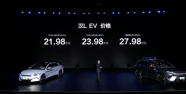 比亚迪汉L/唐L售价20.98万元起，合资B级车还怎么卖