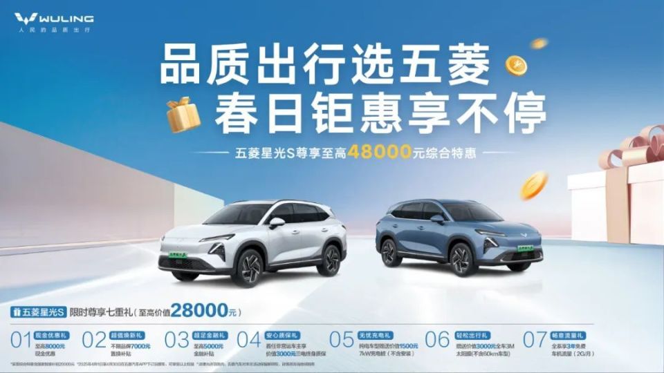 人民品质出行 用户信赖之选 五菱星光S累计销量突破4万辆