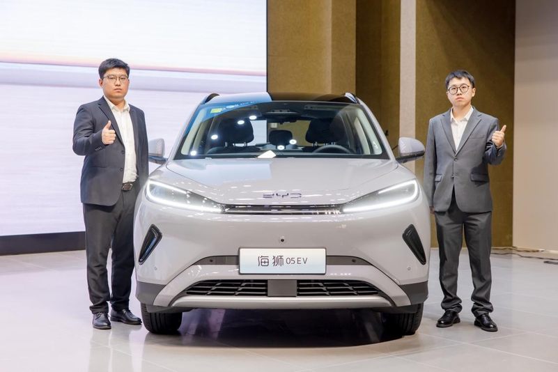 比亚迪海狮05EV合肥站正式上市，售价11.78万元-13.78万元