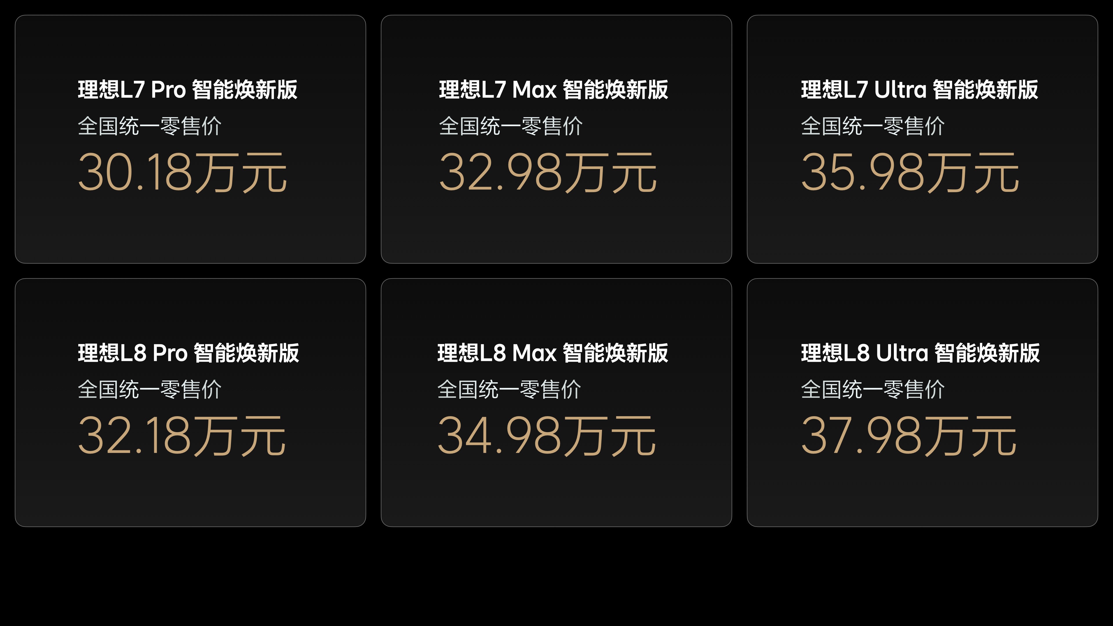理想L智能焕新版上市 售价保持不变 辅助驾驶/底盘/配置等升级