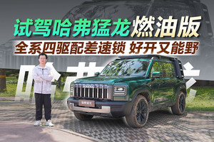 全系四驱配差速锁 好开又能野 试驾哈弗猛龙燃油版
