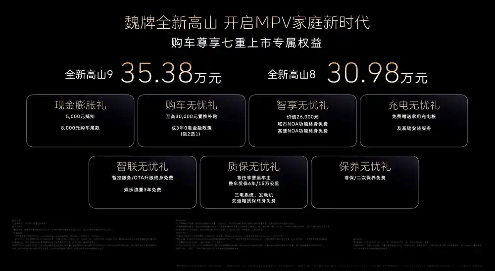 魏牌高山家族上市，30.98万起，宜商又宜家的新选择