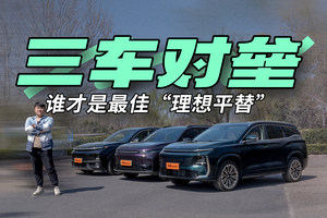 三车对垒 谁才是最佳“理想平替”