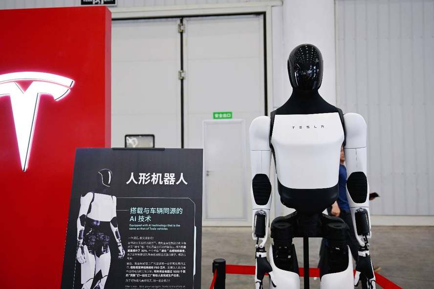 2025华中国际车展开幕 特斯拉携人形机器人及热门车型参展