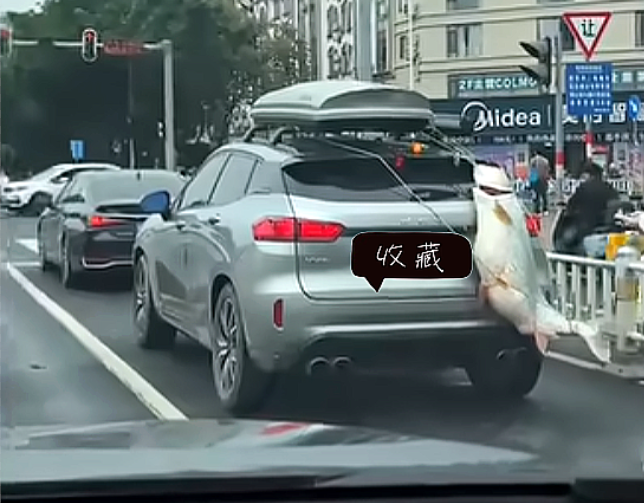 趣味案例：广西男子钓得大鱼绑在车尾游街炫耀，交警称属不良行为
