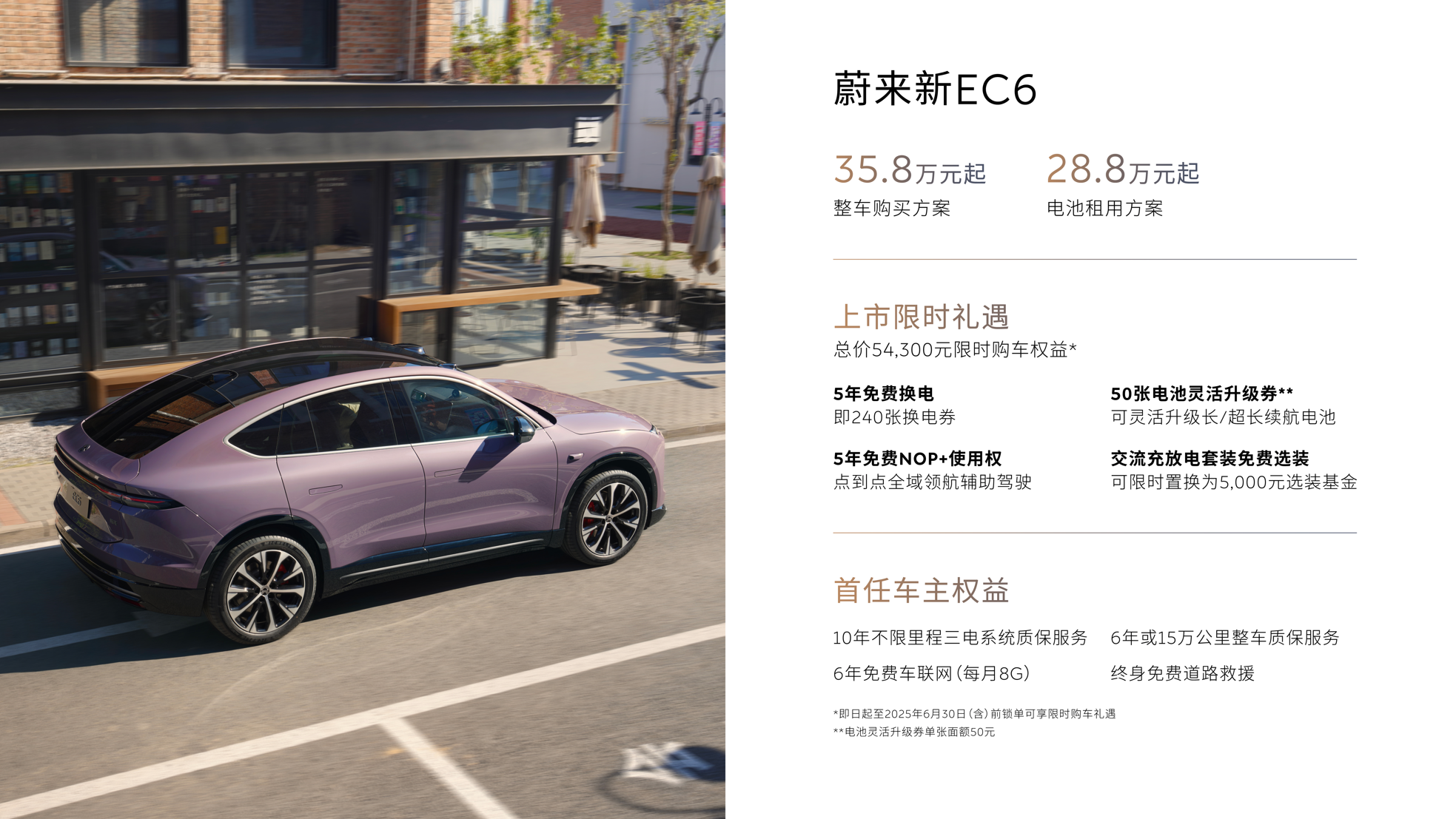 蔚来 新ES6、新EC6 全面进阶上市