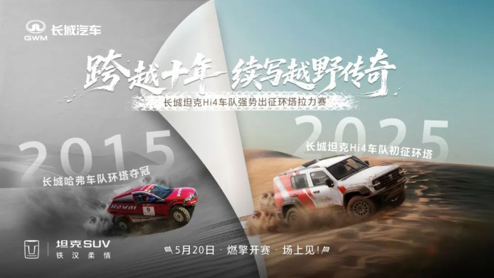 沙海战火即将点燃 2025长城环塔车队荣耀回归