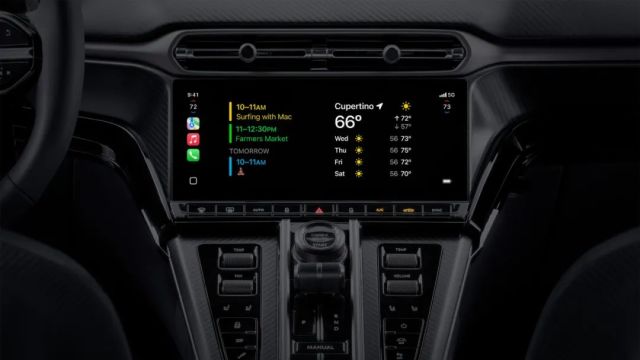 “满血版”CarPlay来了！iPhone全面接管汽车，花320万就能首发体验...