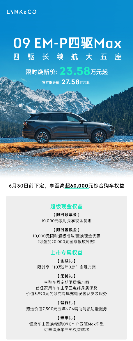 打破“偏科怪圈”！领克09 EM-P大五座如何重塑家庭SUV价值坐标系？