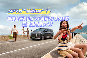 MPV界神仙打架 魏牌全新高山8VS腾势D9 2025款，谁更值得闭眼入？