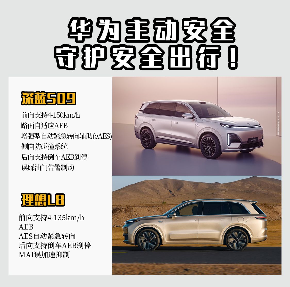 三代同堂出行，深蓝S09和理想L8谁更合适？