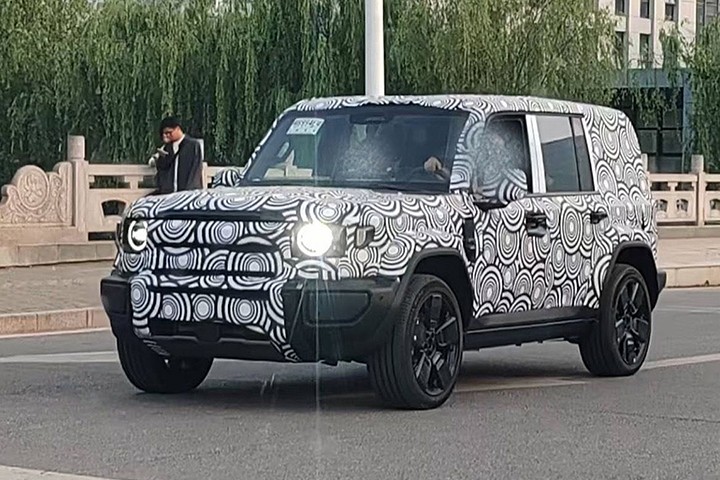 气场不输奔驰G级，iCAR V27实车曝光，售价会是多少？