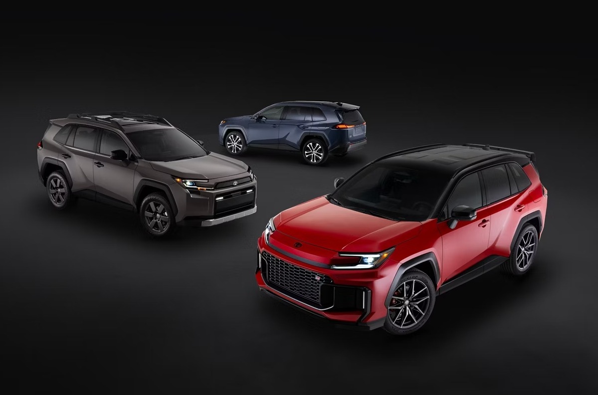 全新丰田RAV4，主打插混，5.8秒破百，标准/越野/GR三种造型
