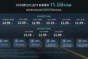 好玩好开的潮流座驾 2025款东风奕派eπ007重磅上市
