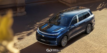 AI科技大六座旗舰SUV，吉利银河M9惊艳亮相米兰