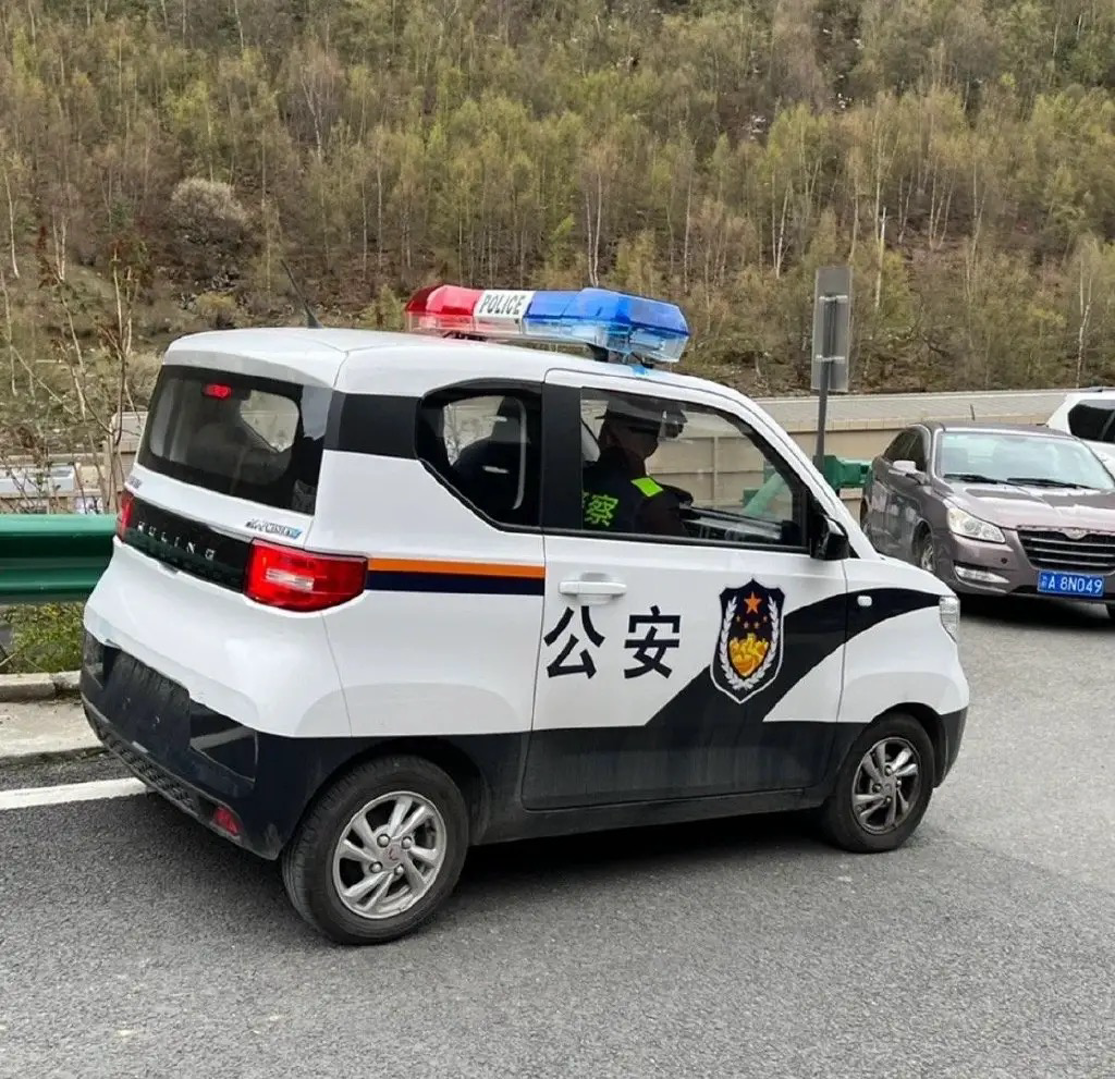 从宏光MINI EV到萤火虫，国产警车比迪拜还“花”？