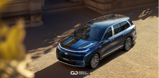 AI科技大六座旗舰SUV，吉利银河M9惊艳亮相米兰