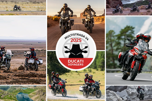 杜卡迪开启 Multistrada V4 Voyagers 2025 “全球征集活动”