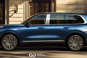 AI科技大六座旗舰SUV，吉利银河M9惊艳亮相米兰