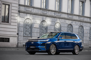 大六座旗舰SUV，吉利银河M9在米兰全球首秀