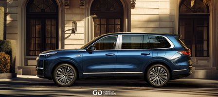 AI科技大六座旗舰SUV，吉利银河M9惊艳亮相米兰