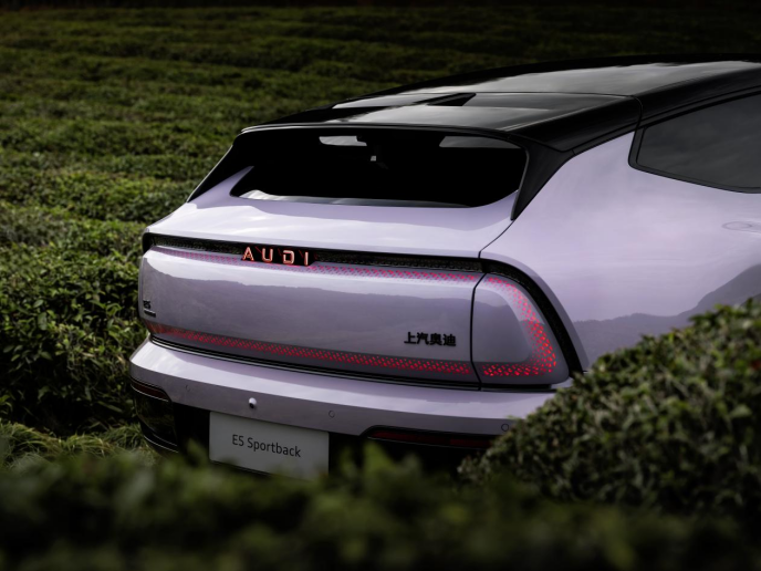 奥迪 E5 Sportback：光影哲学与技术革新的“美美与共”实践