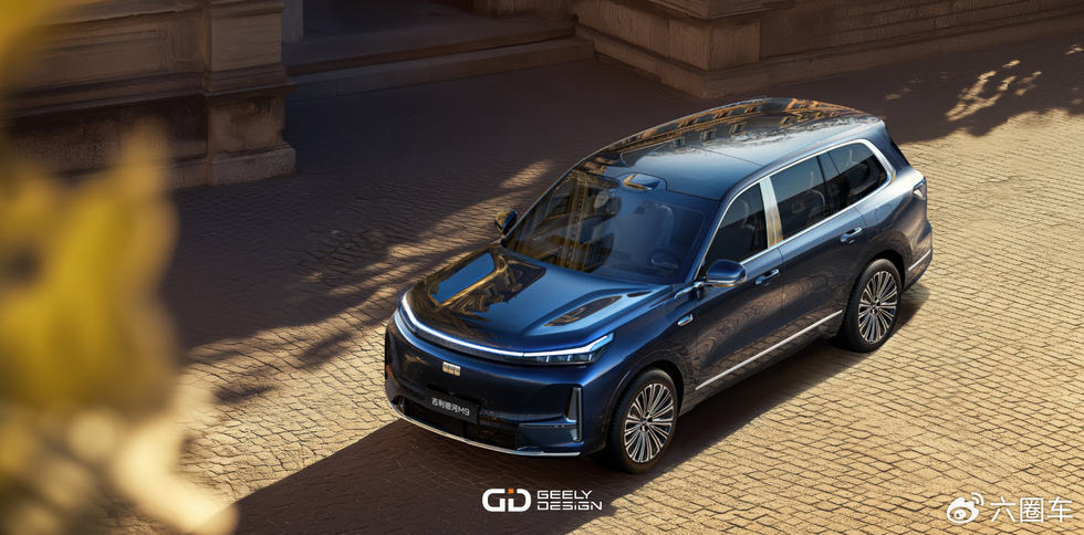 AI科技大六座旗舰SUV，吉利银河M9惊艳亮相米兰