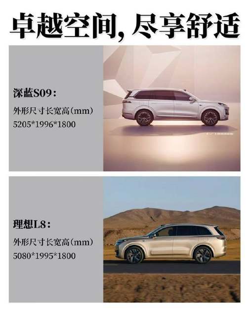 深蓝S09对比理想L8，谁才是85后大六座刚需家庭的最优解？