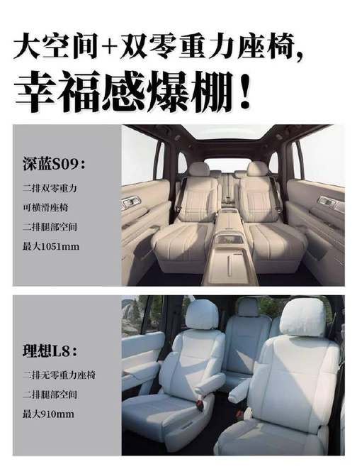 深蓝S09对比理想L8，谁才是85后大六座刚需家庭的最优解？