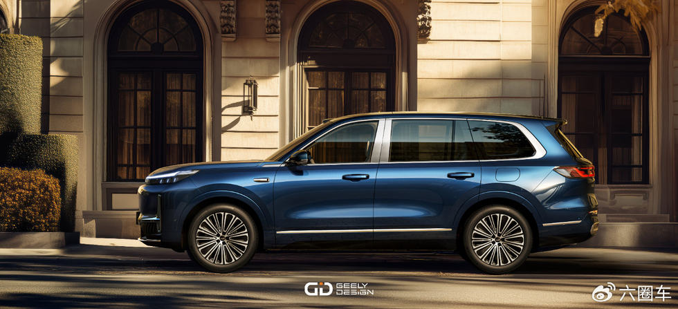 AI科技大六座旗舰SUV，吉利银河M9惊艳亮相米兰