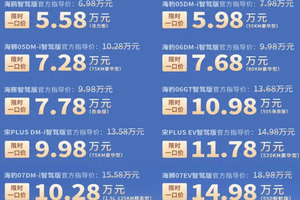 两方面解读比亚迪多款车型大幅降价，是内卷还是另有隐情？