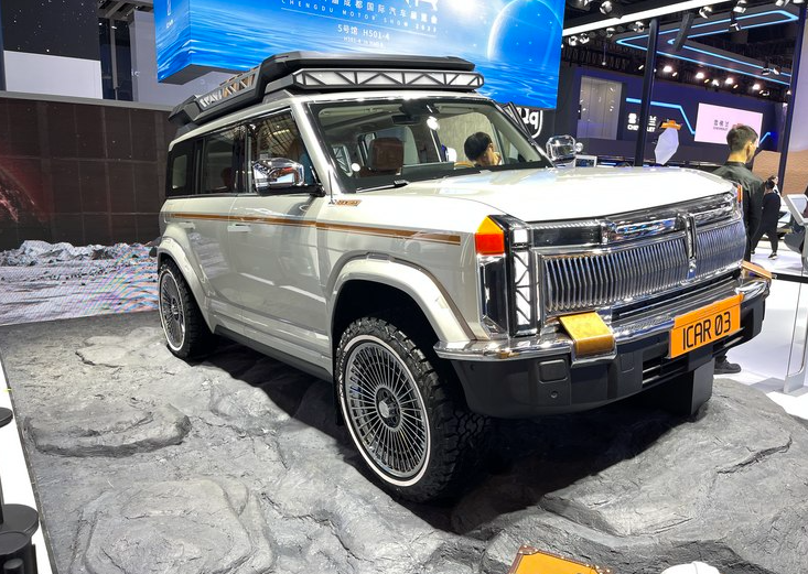 奇瑞X3L完成申报，该车可理解为“iCAR 03插电混动版”