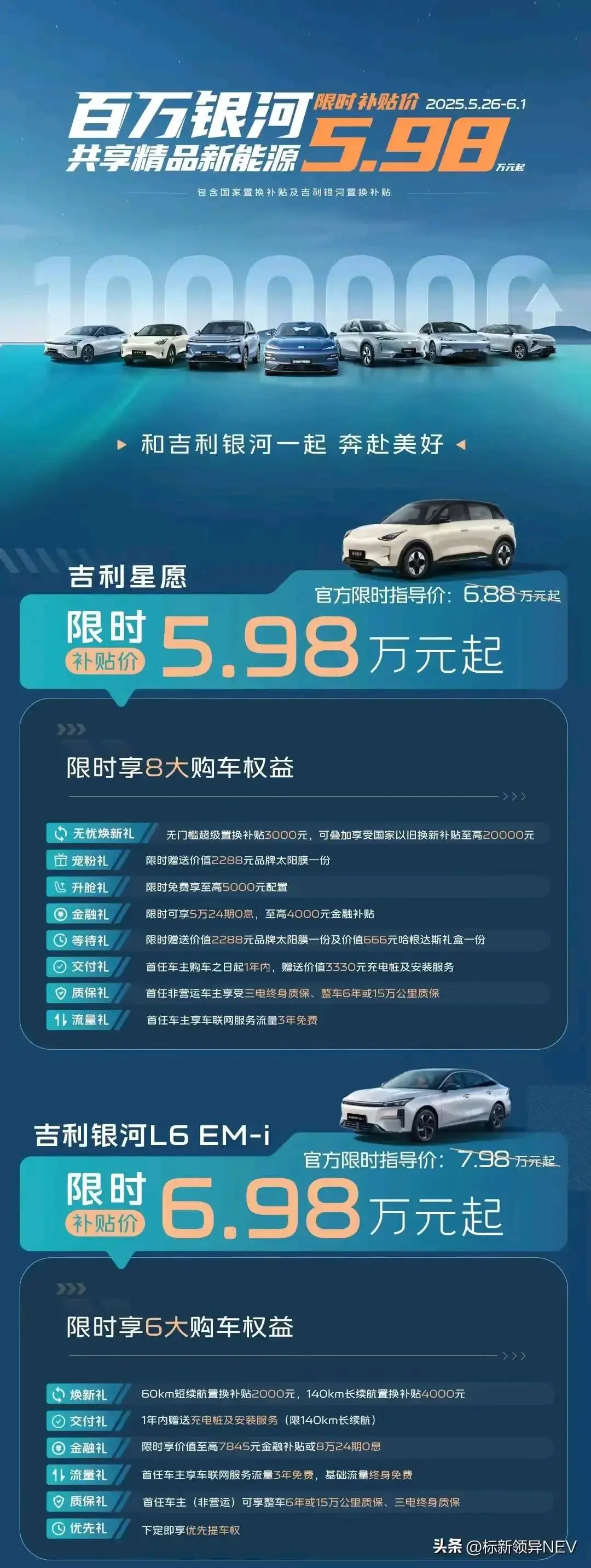 不服就干，比亚迪前脚降价，吉利后脚跟进