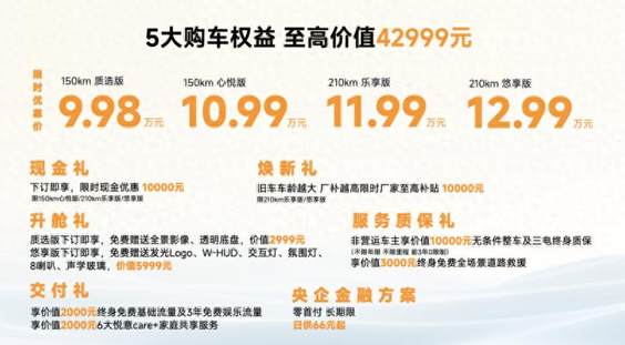 家用电混SUV新选择 一汽奔腾悦意07 9.98万起全球上市